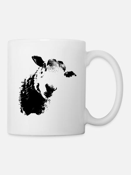 Schaf - Tasse - Weiß