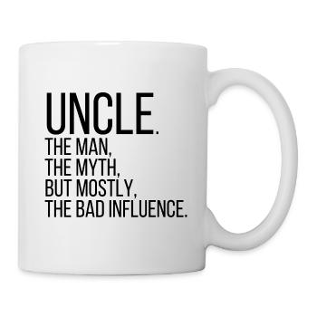 Uncle - Tasse - Weiß - Rechts