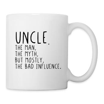 Uncle - Tasse - Weiß - Rechts