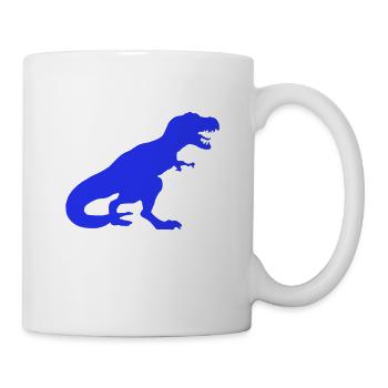 Dino T-Rex Kind Dinosaurier Kinder Tyrannosaurus - Tasse - Weiß - Rechts