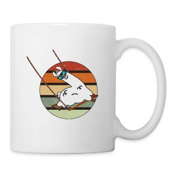 Alpaka Schaukel - Tasse - Weiß - Rechts