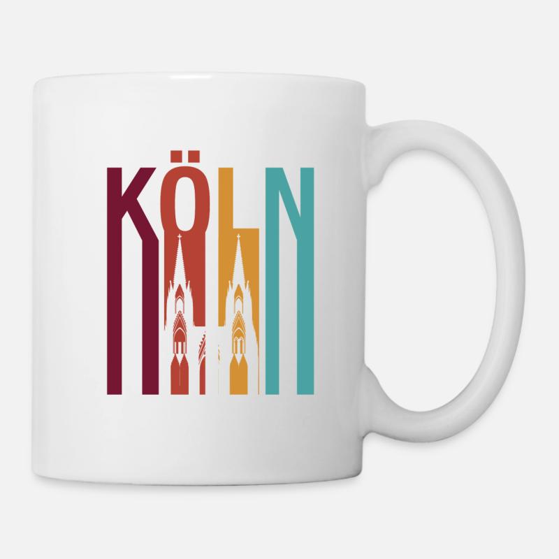 Köln - Tasse - Weiß