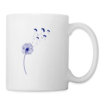 Rainbow Dandelion Paraglider Blue - Mug - white - Right