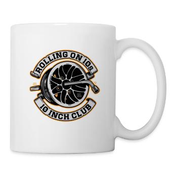 10 Zoll Club Merc - Tasse - Weiß - Rechts