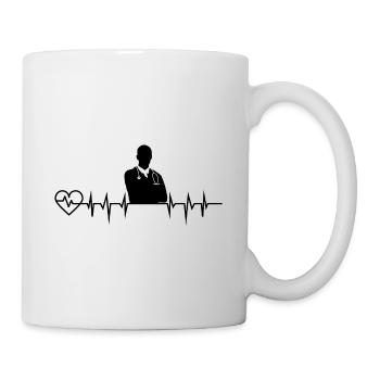 Doctor profession saying gift - Mug - white - Right