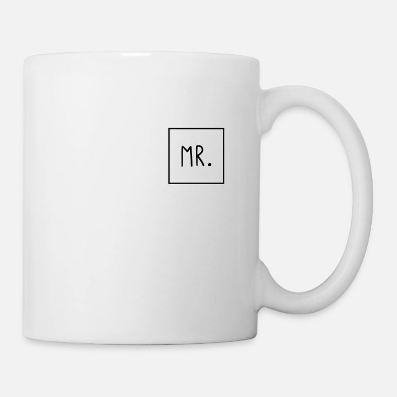 MR. - Tasse - Weiß
