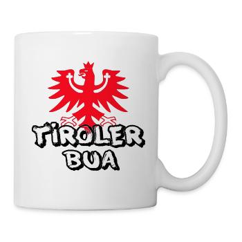 Tiroler Bua - Tasse - Weiß - Rechts