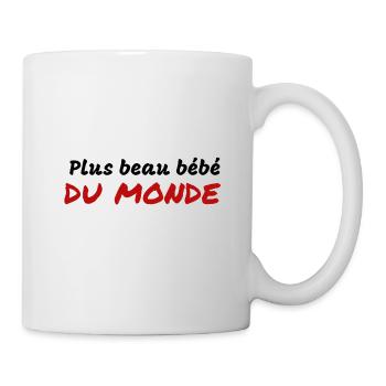 Plus beau bébé du monde - Mug blanc - blanc - Droite