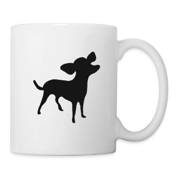 Chihuahua Hund Haustier Hunde Geschenk Hundehalter - Tasse - Weiß - Rechts