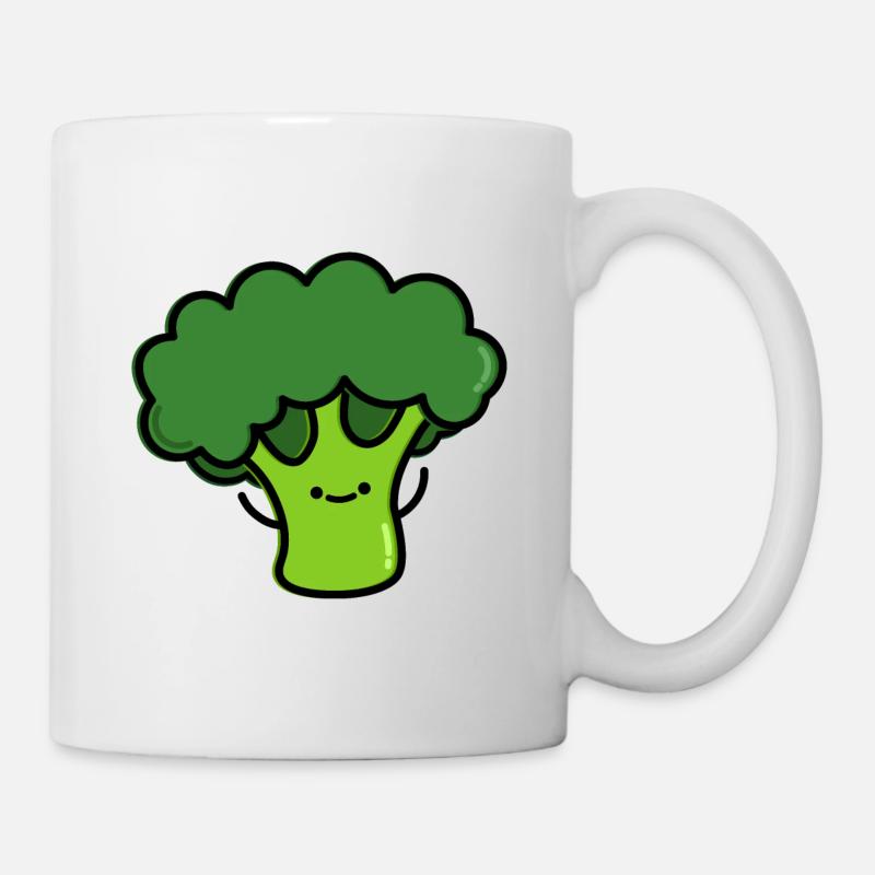 Süßer Brokkoli - Tasse - Weiß