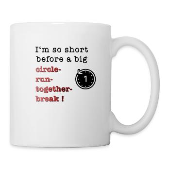 Circle - run - together - break - Mug - white - Right