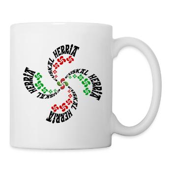 Basque Country Cross - Mug - white - Right