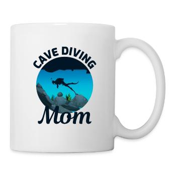 Cave Diving Mom Mothers day Gift - Mug - white - Right