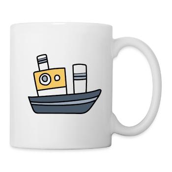 Boot - Tasse - Weiß - Rechts