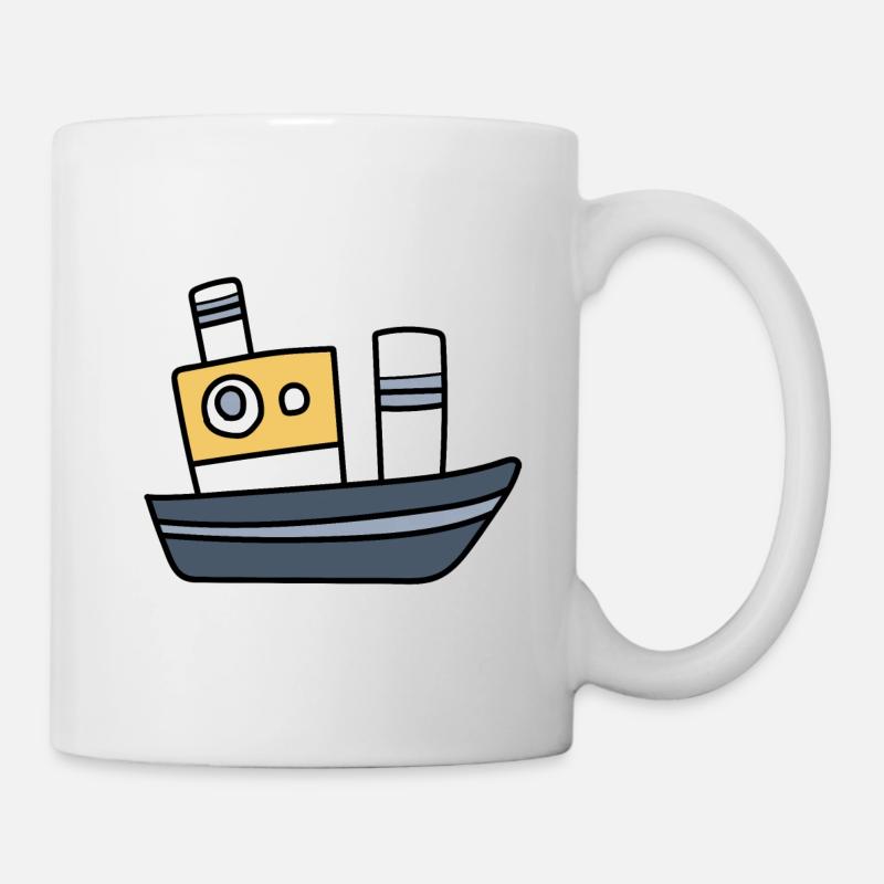 Boot - Tasse - Weiß