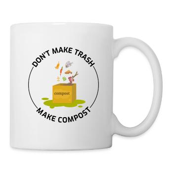 Composting Compost Gardening Garden Humour - Mug - white - Right