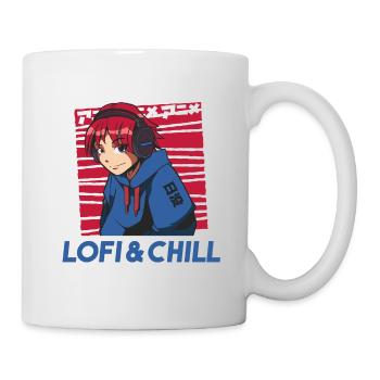 Drôle d'anime, manga, cadeau de lofi - Mug blanc - blanc - Droite
