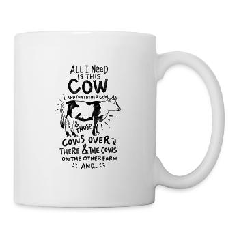 cow - Mug - white - Right