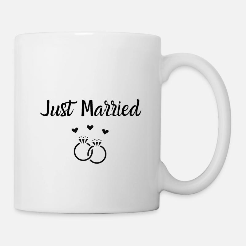Just married - Tasse - Weiß