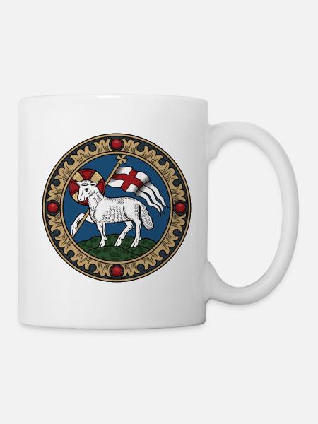 Agnus Dei Lamm Gottes Jesus Osterlamm - Tasse - Weiß