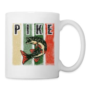 Fish pike pike - Mug - white - Right