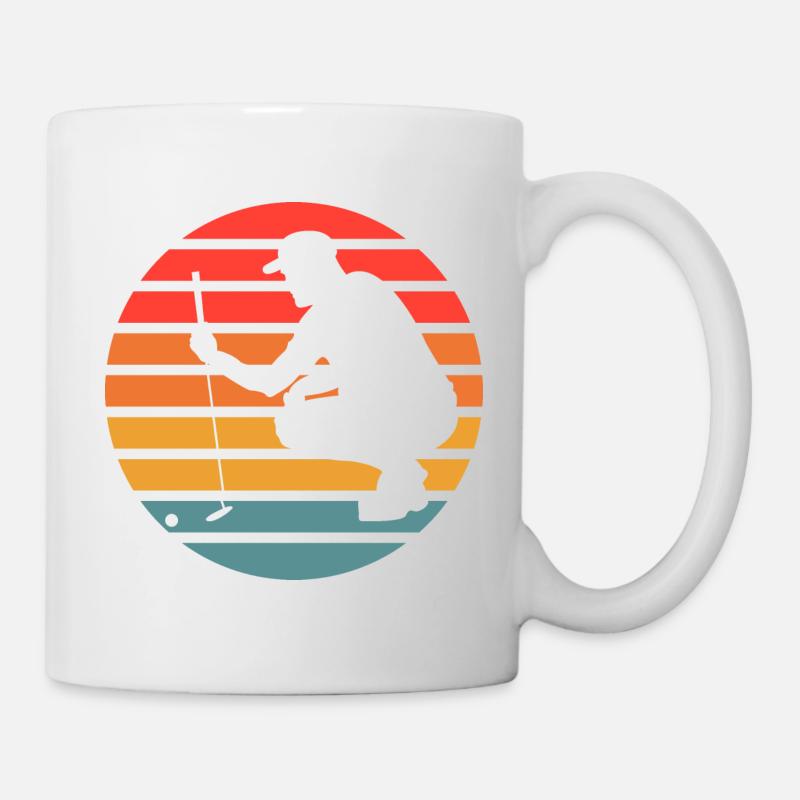 Golf Golfer - Tasse - Weiß