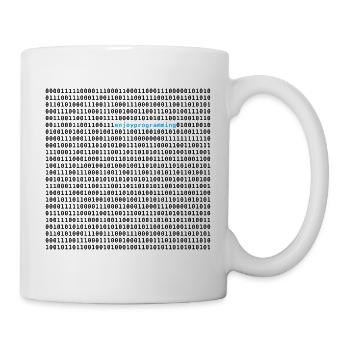 profiter de l'ordinateur de programmation - Mug blanc - blanc - Droite