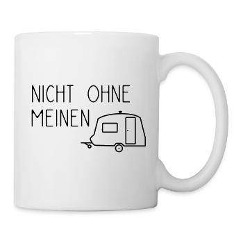 Wohnwagen Camper - Tasse - Weiß - Rechts