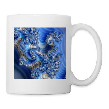 Fractal #X38 - Mug - white - Right