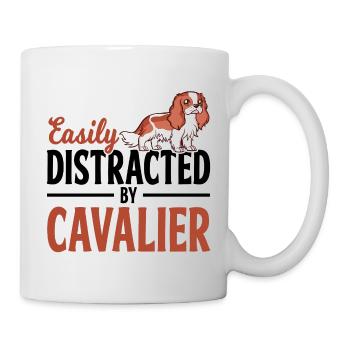 Cavalier King Charles Spaniel propriétaire de chien - Mug blanc - blanc - Droite