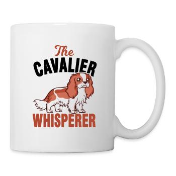 Cavalier King Charles Spaniel canine whisperers - Mug - white - Right