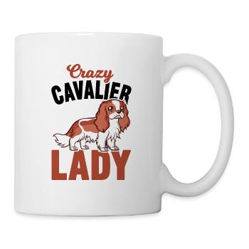 Cavalier King Charles Spaniel Chien De dame - Mug blanc - blanc - Droite
