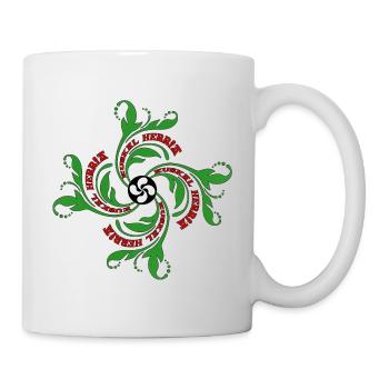 Basque Country Cross - Mug - white - Right