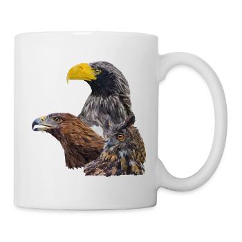 Birds of prey - Mug - white - Right