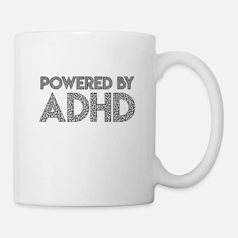 TDAH - Mug blanc - blanc