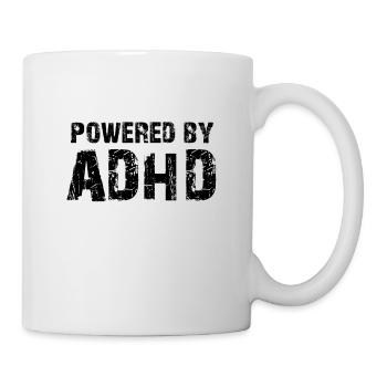 ADHS - Tasse - Weiß - Rechts
