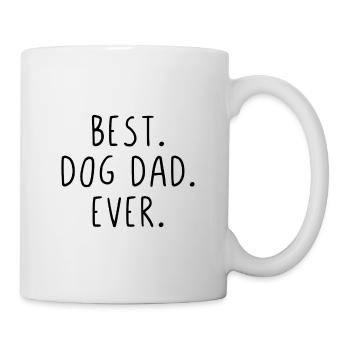 Best dog dad ever - Mug - white - Right