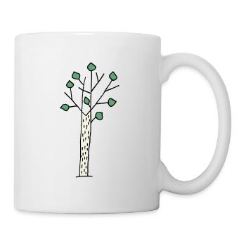 Birke BirchTree natur - Tasse - Weiß - Rechts
