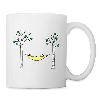 Hängematte hammock color - Tasse - Weiß - Rechts