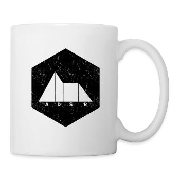 Adsr Synthesizer cadeau musique musique keyboard musicien - Mug blanc - blanc - Droite