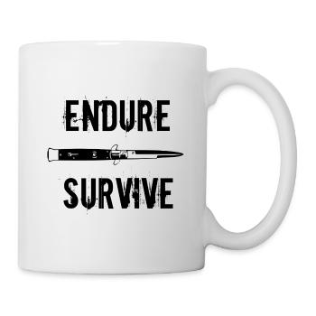 Endure - Survive TLOU Black - Mug - white - Right