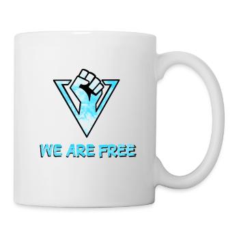 We are free detroit - Mug - white - Right
