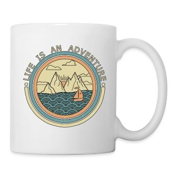 Funny Sailing, Sailing, Funny Sailing - Mug - white - Right