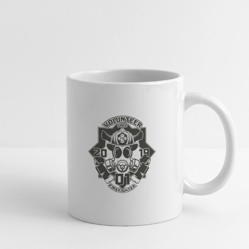 fire brigade firefighter deployment firefighter Mug