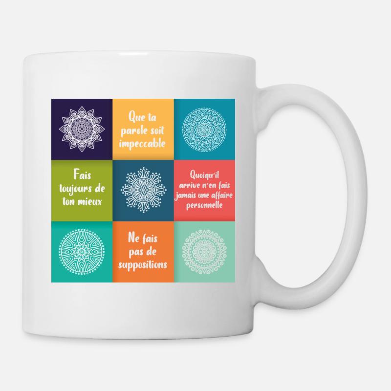 4 ACCORDS TOLTEQUES - Mug blanc - blanc