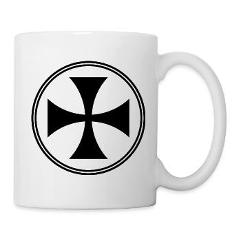 Malteser Croix de Malte Don Croix Religion - Mug blanc - blanc - Droite
