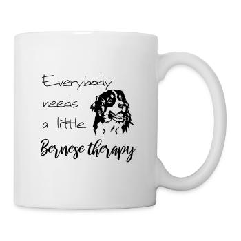Chien de montagne bernois - Mug blanc - blanc - Droite