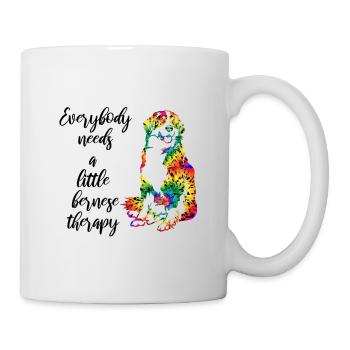 Chien de montagne bernois - Mug blanc - blanc - Droite