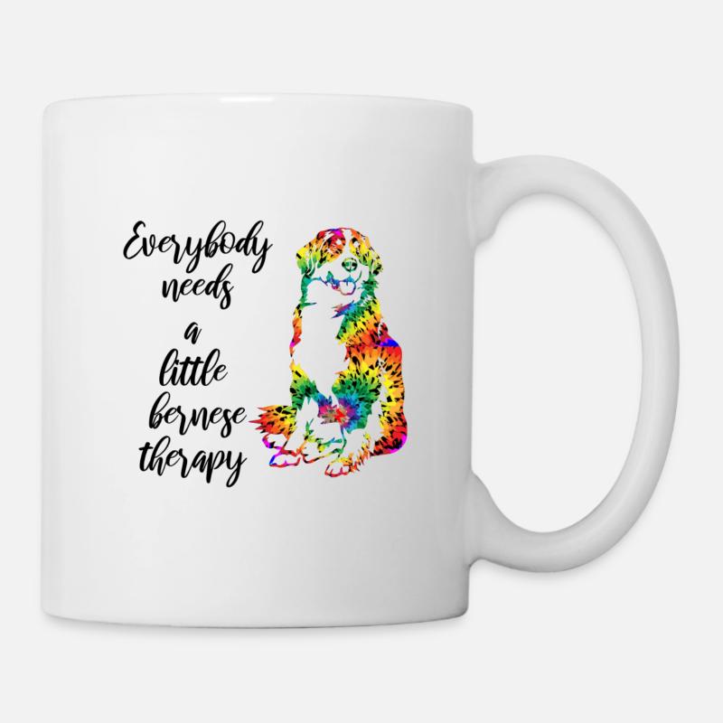 Berner Berghund - Tasse - Weiß
