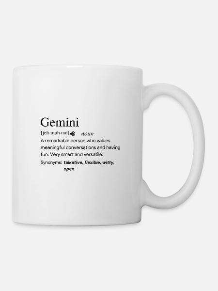 Gemini Definition - Mug - white